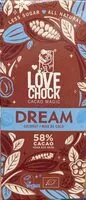 Zuckermenge drin Dream coconut 58%