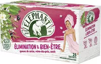 Количество сахара в Elephant Infusion Élimination & Bien-Être 25 Sachets