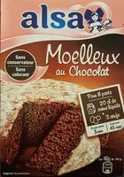 Suhkru kogus sees Moelleux au chocolat