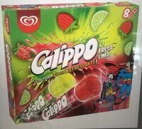 Amount of sugar in Calippo fresa lima-limón