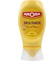 Suhkru kogus sees Amora Moutarde Douce Flacon Souple 260g