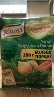 Сахар и питательные вещества в Knorr