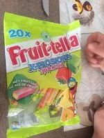 Sucre et nutriments contenus dans Fruitella