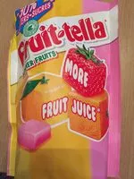 Sucre et nutriments contenus dans Fruittella