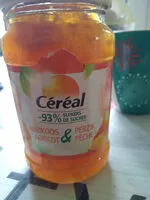 入っている砂糖の量 Cereal Fruit Abrikoos Perzik