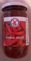 Sucre et nutriments contenus dans Sambal oelek