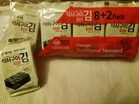 Sokerin määrä sisällä Traditional Seaweed