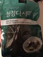 Suhkru kogus sees 다시마 KELP (Dashima)