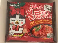 Amount of sugar in Tomato Pasta Buldak Artificial Spicy Chicken Flavor Ramen