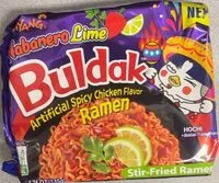 Amount of sugar in Habanero lime buldak