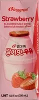 Quantité de sucre dans Strawberry Milk Drink
