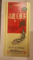 Sucre et nutriments contenus dans Dongwon korean ginseng