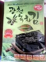 糖質や栄養素が Kwang chon seaweed