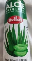Amount of sugar in Aloe Original Dellos - Aloe Vera drink with aloe pieces
