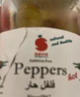 Quantité de sucre dans Peppers