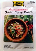 Amount of sugar in Green curry paste