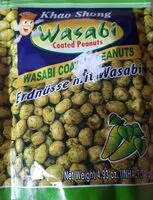 İçindeki şeker miktarı Wasabi Coated Peanuts