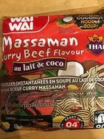 Suhkru kogus sees Massaman curry beef flavour