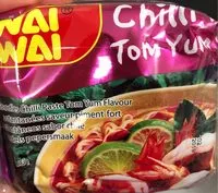 Suhkru kogus sees Nouille chinoise tom yum