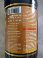 Amount of sugar in Brand Thick Oyster Sauce