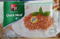 İçindeki şeker miktarı ข้าวกะเพราไก่