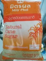 Jumlah gula yang masuk Natural Cane Sugar