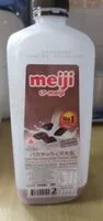 Suhkur ja toitained sees Meiji milk