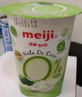Amount of sugar in โยเกิร์ตผสมวุ้นมะพร้าว ตราเมจิ