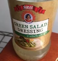 Zuckermenge drin Green salad dressing
