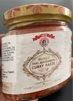 Zuckermenge drin Thai Massamun Curry Paste