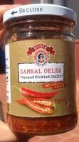 Zuckermenge drin Sambal Oelek