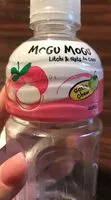 Sokerin määrä sisällä Mogu mogu, mango juice