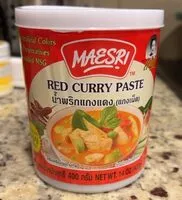 Quantité de sucre dans Red Curry Paste