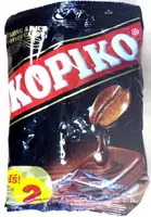 Sucre et nutriments contenus dans Kopiko