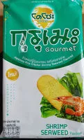 Sokerin määrä sisällä โดโซะกุรุเมะรสกุ้งสาหร่าย
