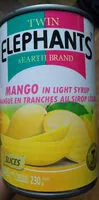 含糖量 Mango in light syrup