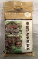 Jumlah gula yang masuk Jasmine rice