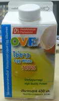 Sugar and nutrients in Ovf โอวีเอฟ