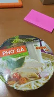 Suhkru kogus sees Pho Ga Rice Noodles with Artificial Chicken Flavour