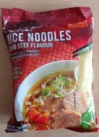 Amount of sugar in Rice noodles beef Flavie, gluten free
