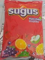 Jumlah gula yang masuk Kẹo mềm hương trái cây
