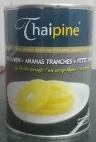 Sucre et nutriments contenus dans Thaipine