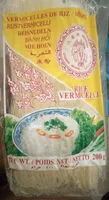 Jumlah gula yang masuk Rice vermicelli