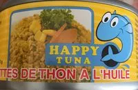 Sucre et nutriments contenus dans Happy tuna