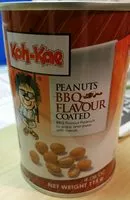 Amount of sugar in Koh-kae Coated Peanuts With BBQ Flavour