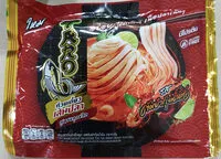 चीनी की मात्रा ก๋วยเตี๋ยวเส้นปลา รสต้มยำกุ้งนํ้าข้น