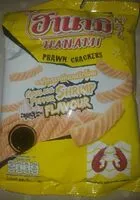 入っている砂糖の量 Prawn Crackers - Garlic & Pepper Shrimp Flavour
