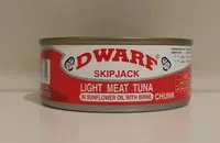 Sucre et nutriments contenus dans Dwarf skipjack