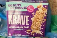 Suhkru kogus sees Mixed grain bars go nuts for donuts