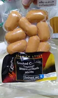 चीनी की मात्रा ไส้กรอกค๊อกเทลรมควันหนังกรอบ - 160 g